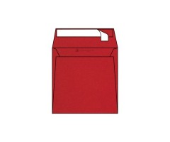 Ümbrik Popset, ultra punane, 170 x170 mm - 10 tk 120 g/m²